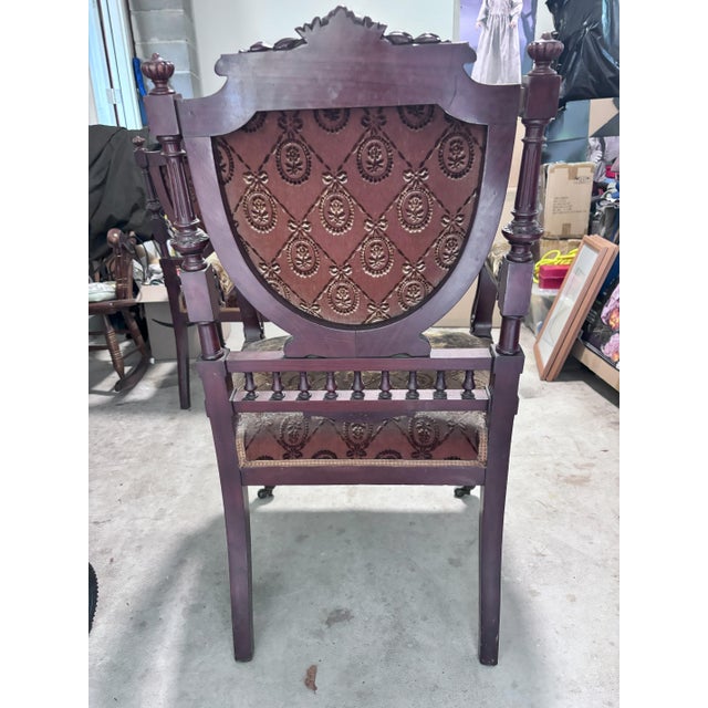 Late 19th Century Louis XIV Style Chairs For Sale In Boston - Image 6 of 12