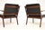 1960s Vintage Danish Leather Armchairs from Ole Wanscher, 1960s, Set of 2 For Sale - Image 5 of 11