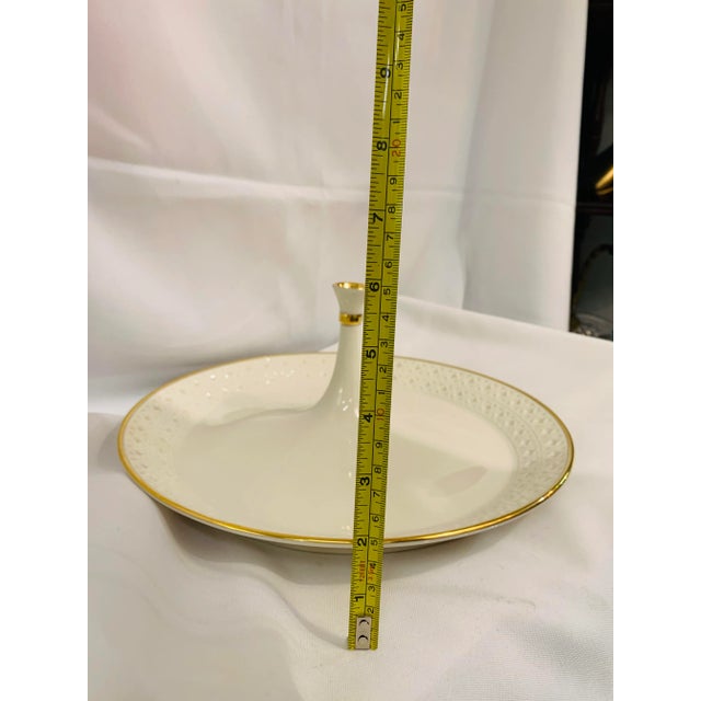 Lenox 1980s Lenox Center Handle Tray For Sale - Image 4 of 9