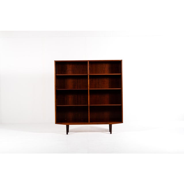 Brown Danish Rosewood Bookcase from Hundevad & Co, 1960s For Sale - Image 8 of 16