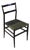 Leggera Chair in Black Lacquered Ash by Gio Ponti for Cassina, 1950s For Sale