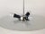Czech Bauhaus Glass Plate Pendant Lamp, 1930s For Sale - Image 6 of 13