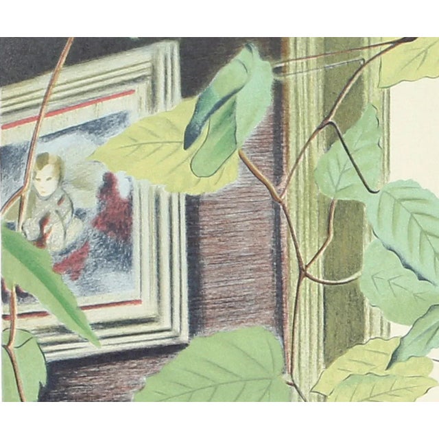 Artist: Henry Fonda, American (1905 - 1982) Title: Hanging House Plant Year: circa 1982 Medium: Lithograph Image Size: 26...