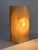 A refined and imposing vintage table lamp with a geometric block, crafted from fine Italian alabaster in the 1970s. This...