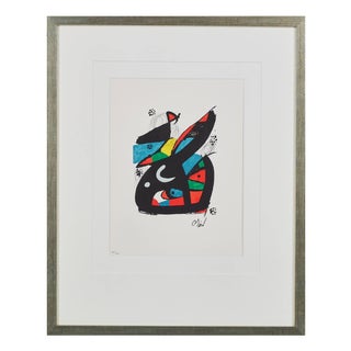 Joan Miró, La Mélodie Acide, Planche XIII, 1980, Lithograph For Sale