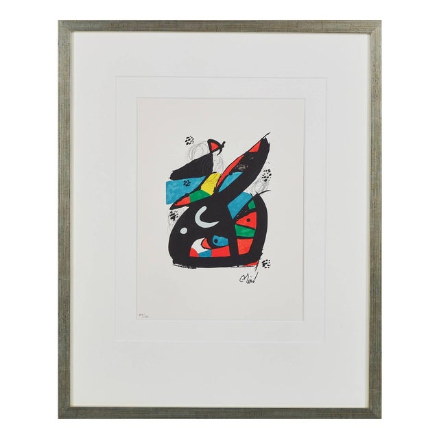 Joan Miró, La Mélodie Acide, Planche XIII, 1980, Lithograph For Sale