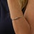 Vintage Diamond 18k White Gold Bangle Bracelet For Sale - Image 4 of 5