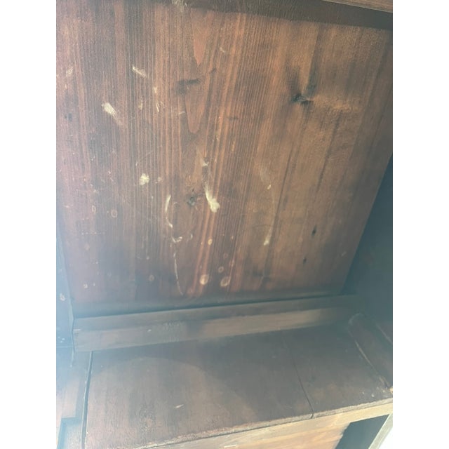 Antique Small Sideboard or Desk For Sale - Image 9 of 10