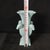 Ceramic Chinese Ceramic Vase,Guan Ware Crackle Glaze Glaze Celadon Porcelain Vase Hand Carved Four Goat Head Statue For Sale - Image 7 of 9