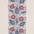 Sample - Schumacher Anatolia Embroidery Fabric in Blue & Red For Sale