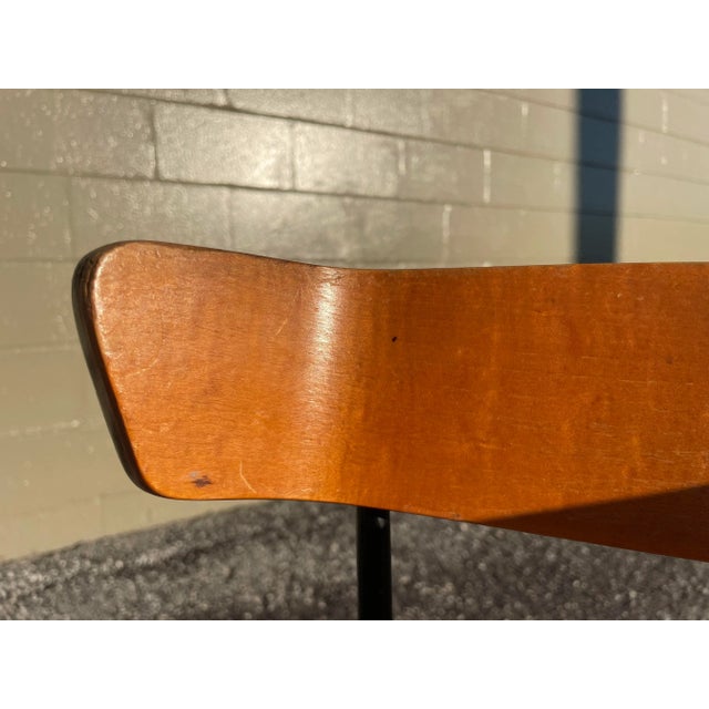 Clifford Pascoe for Modernmasters Iron & Walnut Dining Chair For Sale - Image 10 of 12