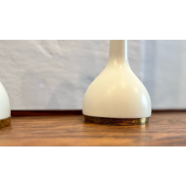 Scandinavian Modern B44 Table Lamps in Wood by Hans-Agne Jakobssen for AB Markaryd, Sweden, 1960s, Set of 2 For Sale - Image 4 of 13