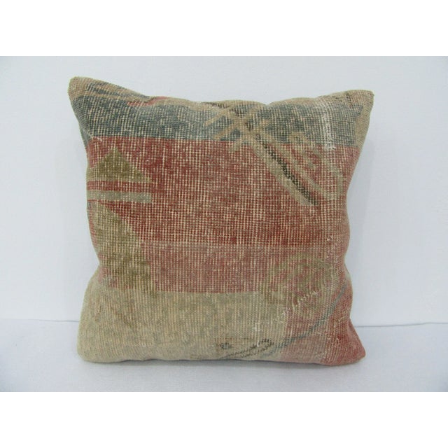 Turkish Handmade Decorative Cushion Cover For Sale - Image 4 of 4