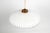 Louis Kalff 1970s Louis Kalff for Philips Ribbed Glass & Copper Pendant For Sale - Image 4 of 7