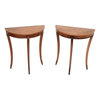 Antique Regency Console Tables, 1950, Set of 2 For Sale