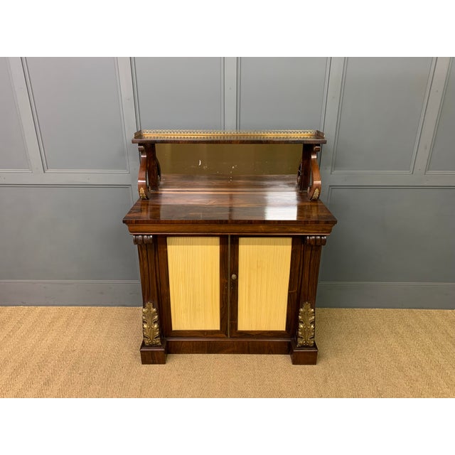 Antique Regency Rosewood Chiffonier, 1820 For Sale - Image 4 of 18