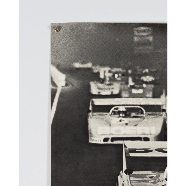 Paper Porsche Interseries 300km Nürburgring Porsche Poster from Atelier Strenger, 1973 For Sale - Image 7 of 9