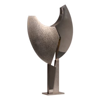 Børge Jørgensen, Sculpture, Made of Polished Steel, 1984, 1/1 For Sale