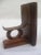 Mid Cenury Hand-Carved Ashanti Stool Bookends, Pair For Sale In Los Angeles - Image 6 of 7