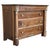 1830s French Empire Walnut Chest with Four Drawers and Gilded Edges, Commode For Sale - Image 15 of 18