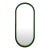Osman Glossy Wild Green Wall Mirror For Sale