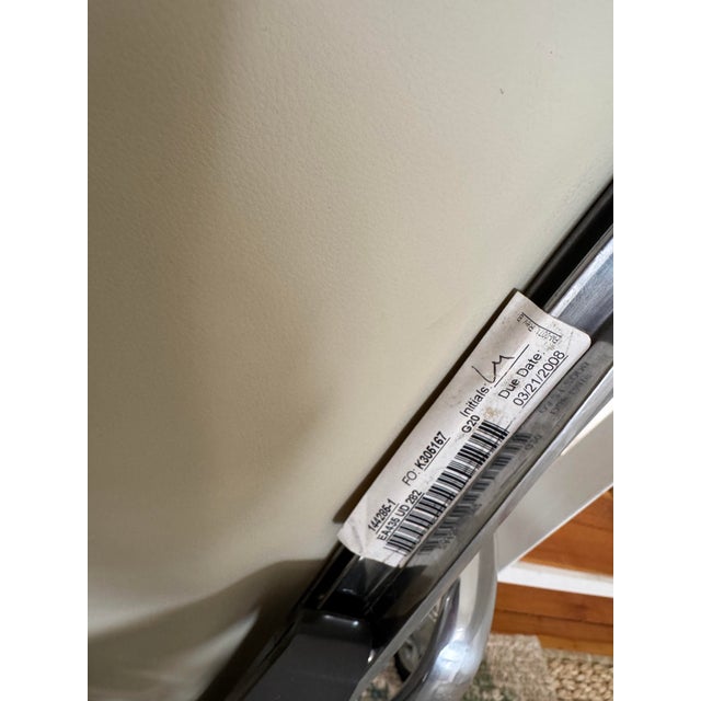 Eames Soft Pad Management Chair, Stow Leather For Sale - Image 13 of 13