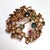 Modern 9ct Gold Brooch with Sapphires and Emeralds, 1960s For Sale - Image 6 of 6