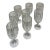 Late 20th Century Mikasa "Park Lane" Crystal Iced Tea Goblets - Set of 8 For Sale