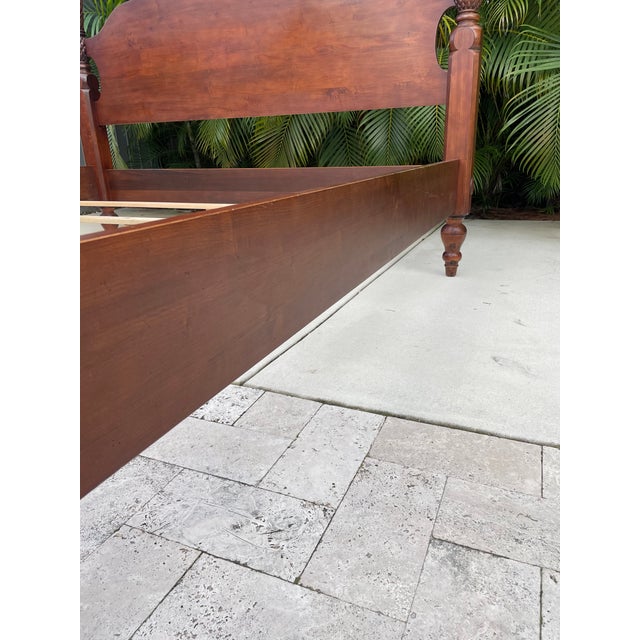 1990s Ethan Allen British Classic King Size Bed Chairish