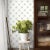 Transitional Borastapeter Linné Wallpaper in Grey and Silver For Sale - Image 3 of 4