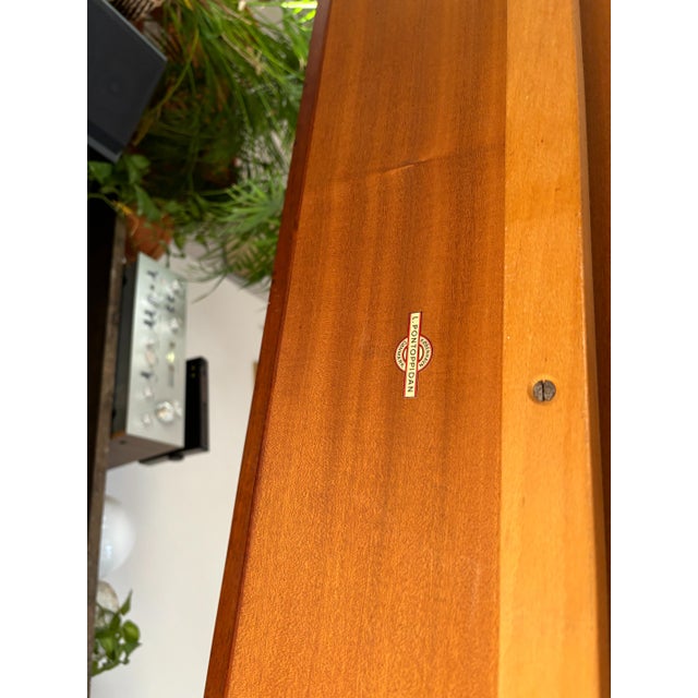 Large Wooden Coffee Table with Shelf by Ludvig Pontoppidan, Denmark, 1960s For Sale - Image 15 of 17