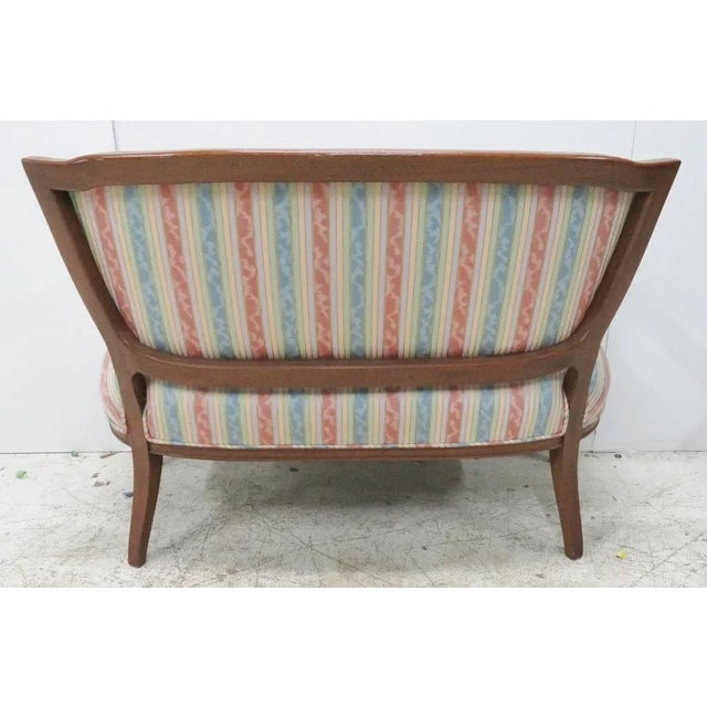 French Cherry Shieldback Loveseat For Sale In Philadelphia - Image 6 of 8