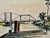 Rustic Henry Emil Salloch Original Watercolor on Paper Coastal Riverfront Scene, 1948. For Sale - Image 3 of 7