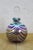 Vintage Iridescent Art Glass Pulled Feather Perfume Bottle & Applicator 5" For Sale - Image 4 of 15