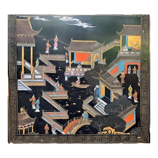 Mid 20th Century Chinoiserie Wall Art For Sale