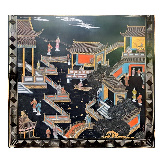 Mid 20th Century Chinoiserie Wall Art For Sale
