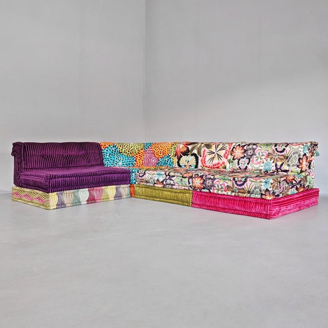 Modular Sofa Mah Jong Elements by Missoni, Hans Hopfer for Roche Bobois, Set of 12 For Sale - Image 16 of 18