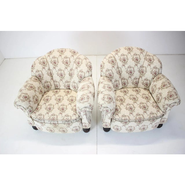 1930s Art Deco Armchairs, Czechoslovakia, 1930s, Set of 2 For Sale - Image 5 of 15