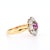 Belle Époque Ruby and Diamond Ring, 1890s-1910s For Sale - Image 4 of 13