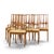 Mid-Century Modern Broyhill Brasilia Mid Century Walnut Dining Chairs - Set of 6 For Sale - Image 3 of 18