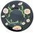 Black 1980s Tiffany & Co. 4 Cup & Saucer Set Mrs. Delany’s Flowers by Sybil Connolly - 8 pcs For Sale - Image 8 of 12
