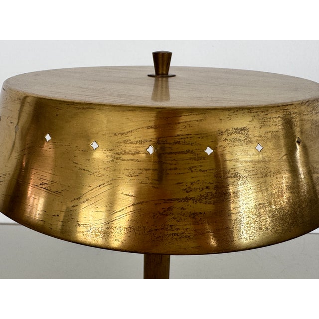 Mid-Century Italian Brass Table Lamp from Lumi, 1950s For Sale - Image 11 of 14