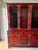 1970s Vintage Chinese Rosewood Mother-of-Pearl Inlaid China Cabinet – 2 Pieces For Sale - Image 5 of 18