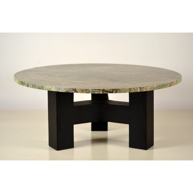 Not Yet Made - Made To Order Round 'Upsilon' Coffee Table by Design Frères For Sale - Image 5 of 12