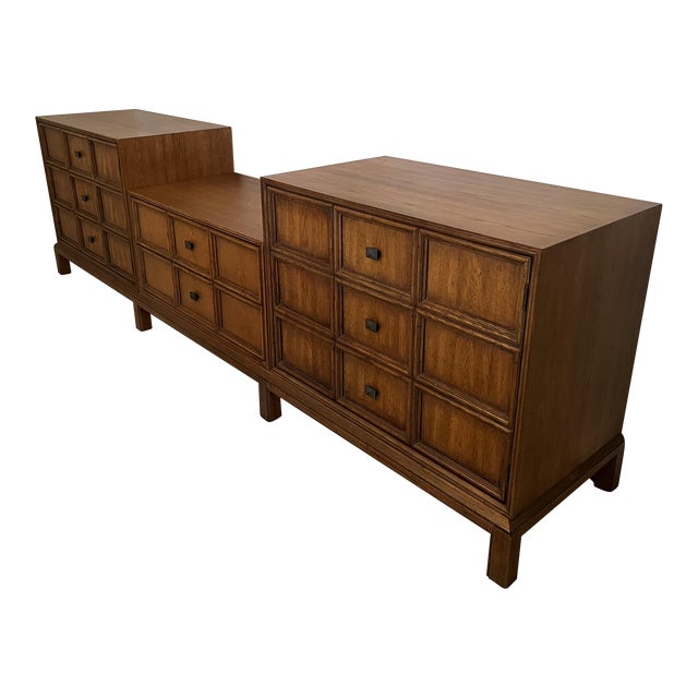 Henredon Custom Folio Three Credenza, 3 Pieces Chairish