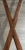 Wood Pencil Reed Console Table With New Glass, Attr. Gabriella Crespi For Sale - Image 7 of 12
