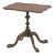 Queen Anne Style Mahogany Pie Crust Top Tea Table For Sale