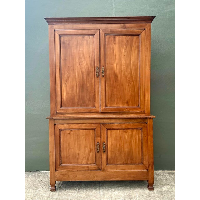 Vintage Wood Panel Cabinet For Sale - Image 4 of 12