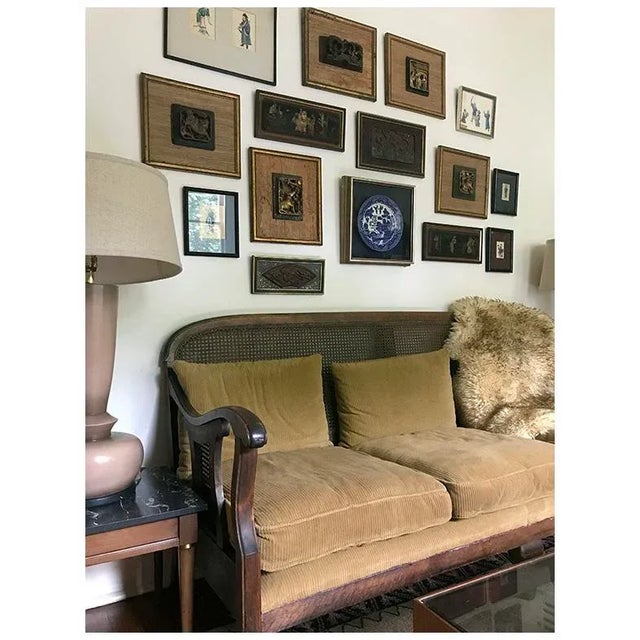 19th Century Chinese Nautical Framed Pith Rice Paper Watercolor For Sale - Image 4 of 5