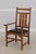 Mission Set of 6 Stickley Harvey Ellis Mission Oak Dining Chairs For Sale - Image 3 of 16